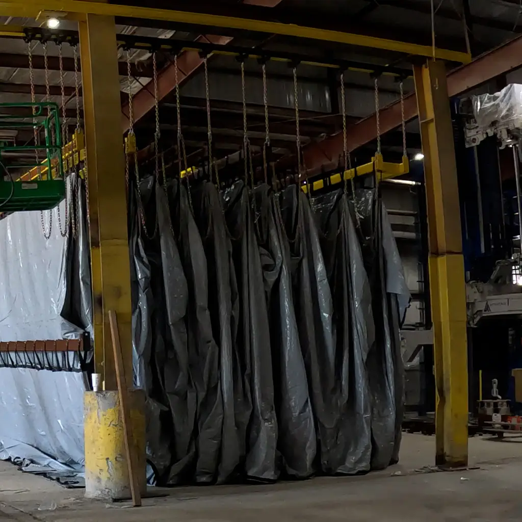 Accordion Steam Curtain